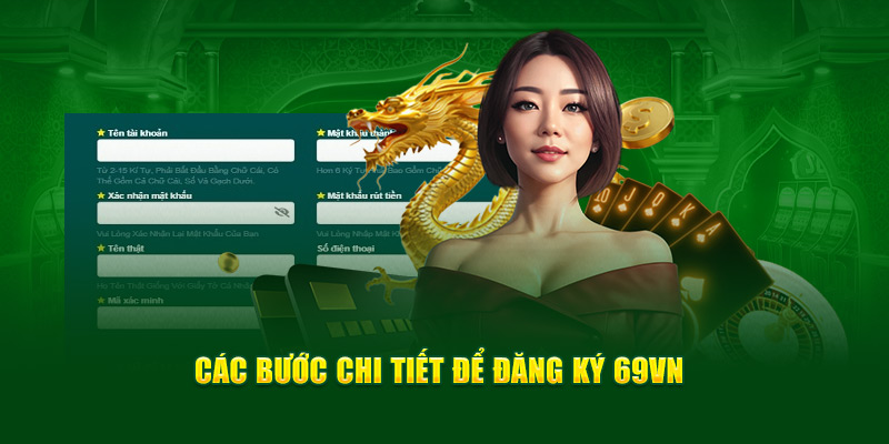 Các bước thực hiện chi tiết để đăng ký 69VN